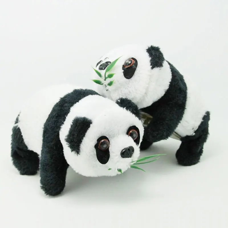 Robot Panda Toys Electronic Plush Animal Sing Songs Walk Funny Soft Cute With Music Pet Toy For Children Birthday Gift