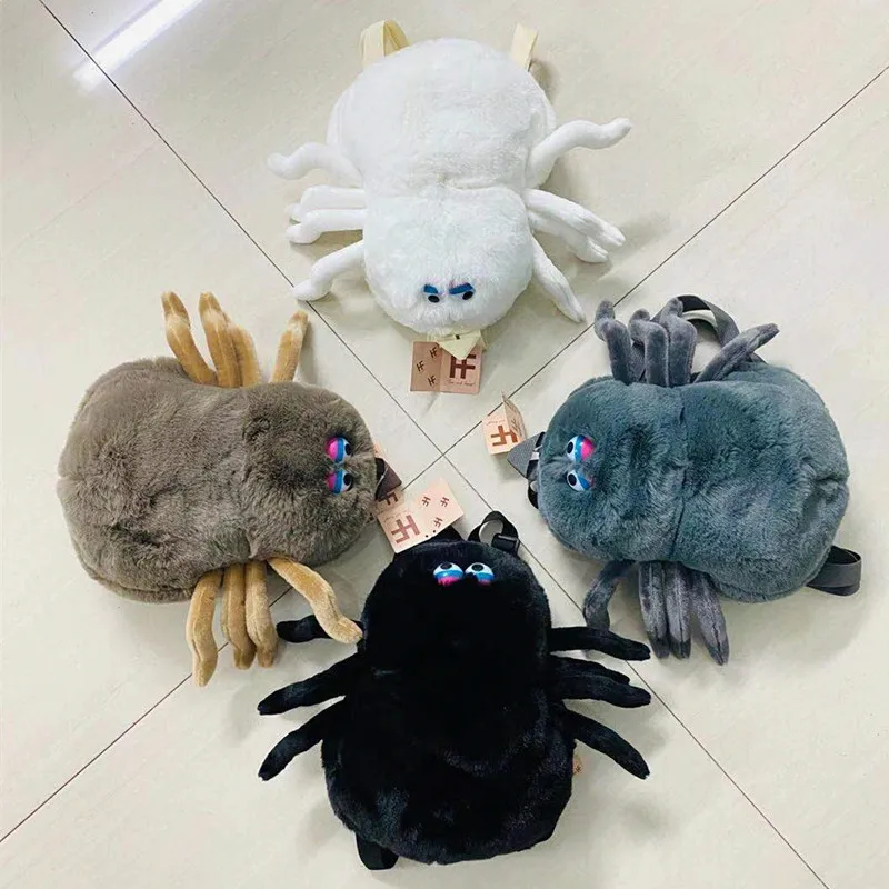 Creative spider decoration bag New lovely  very soft cute cool Bungee bag High capacity High-end chiristmase gifts 30cm toy