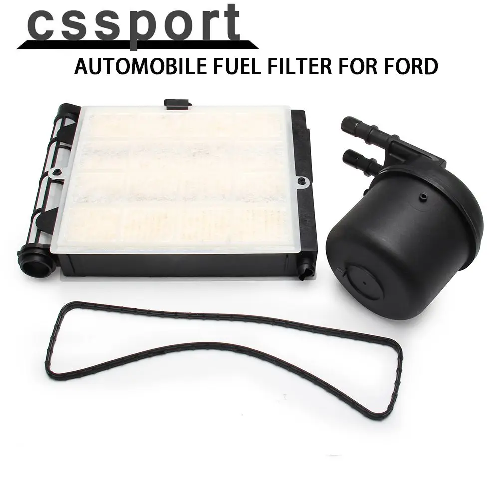 Automobile Fuel Filter Kit Fuel Line Oil Tank Filter Connector For Ford FD4625 FD4624 2017-2020