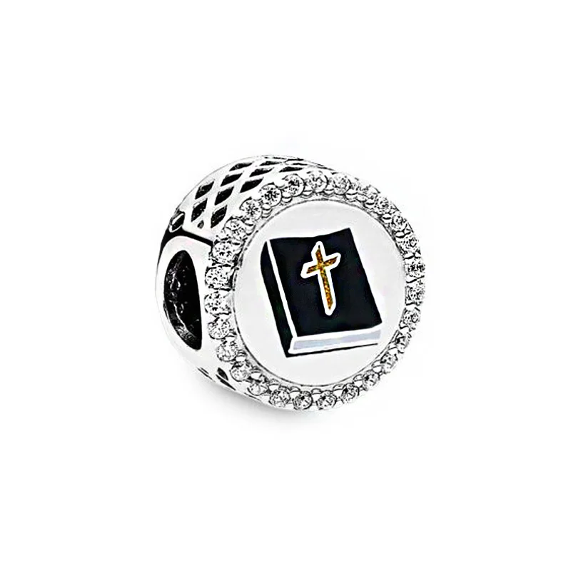2020 Summer NEW Silver 925 Jewelry Beads The Bible Charm Fit Original Pandora Bracelets Women DIY Fashion Gift