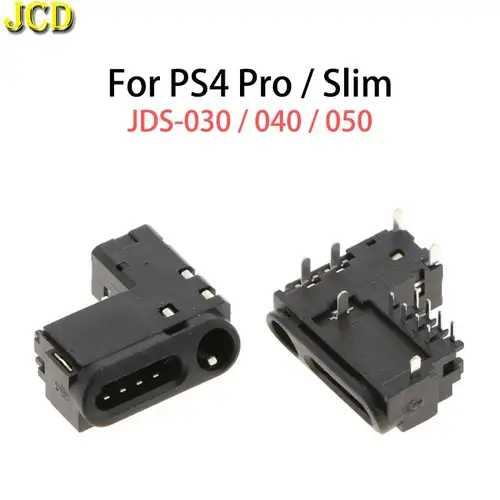 JCD PS4 JDM-010 011/010 3.5mm 헤드폰 이어폰 잭 포트 소켓 커넥터, PS4 프로 슬림 JDS-030 040/050 컨트롤러용, 1 개 