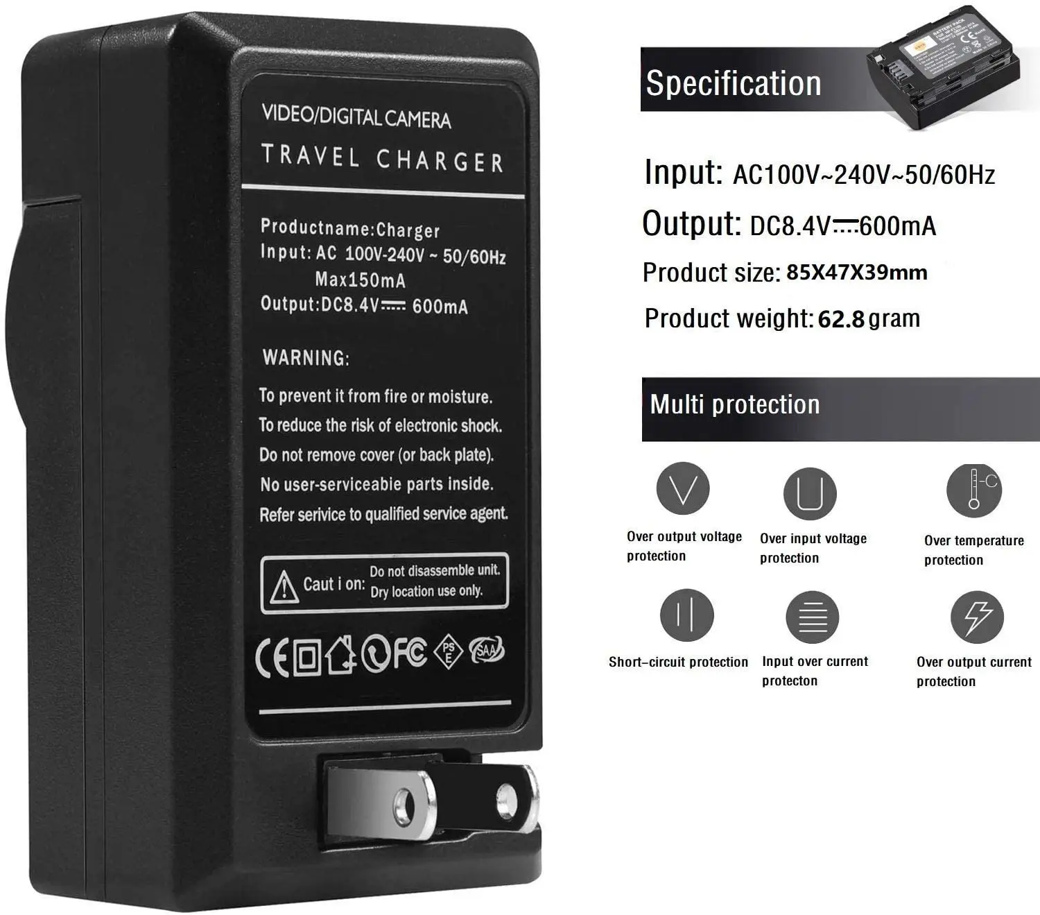 Vervanging Canon Lader Voor Nikon En EL14 En EL14a D3500/D5600/D3300/D5100/D5500/D3100/Coolpix P7000/P7100/P7700/P7800