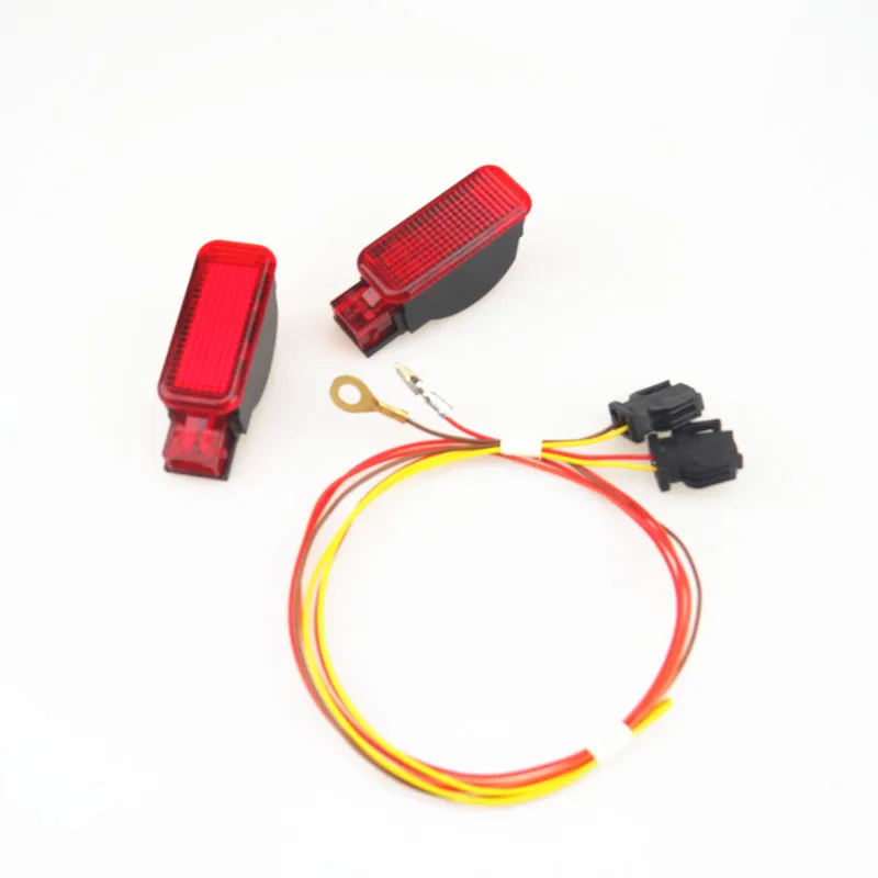 AZQFZ Car Interior Door Light Warning Lamp Cable Plug Set For A4 A6 A3 A5 A7 Q3 Q5 R8 RS3 RS4 RS7 RSQ3 RS6 8KD 947 411 8KD947411