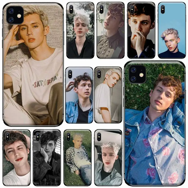 Troye Sivan famous singer actor Phone Case for iPhone 11 12 mini pro XS MAX 8 7 6 6S Plus X 5S SE 2020 XR Luxury shell funda