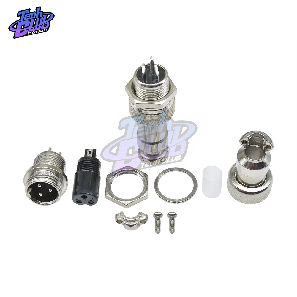 GX12 Butt type Aviation Plugs Sockets 2/3/4/5/6/7 Pin RS765 12MM Aero Plug Socket Aerial Plugs Sockets Aviation Connector
