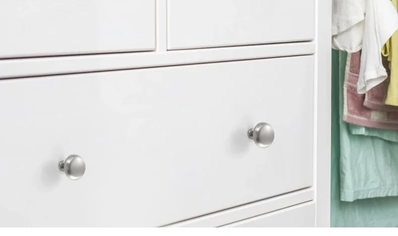 WV Schrank Griffe Perle Grau Messing Gold Schrank Tür Griffe Zink-legierung Schublade Knöpfe Zieht Küche Möbel Griff Hardware,kü – Detail 8