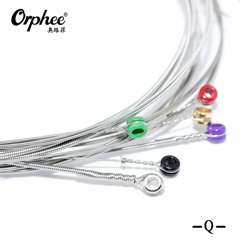 Orphee QE Series Strings for Electric Guitar Nickel Alloy Plated Professional Metal Guitar String Set Music Accessories