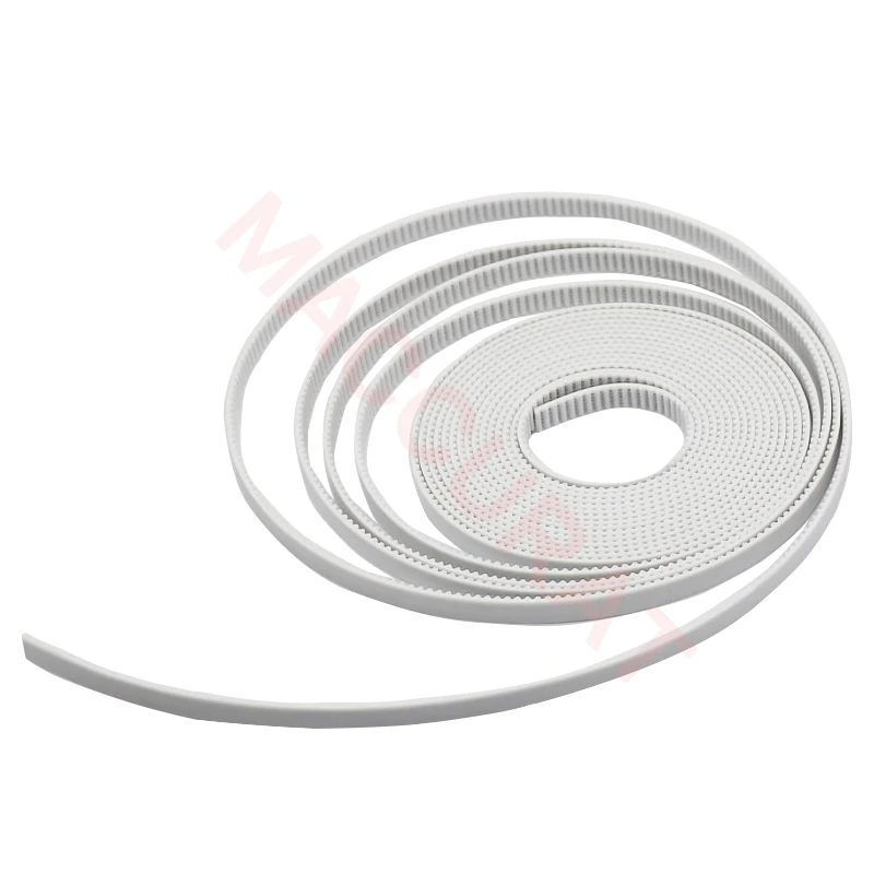 PU with Steel Core GT2 Belt 2GT Timing Belt 6mm Width 1M 3M 5M For 3D Printer Parts RepRap Mendel Rostok 1 PU With Steel Core