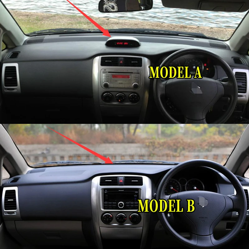 Leather Dashmat Dashboard Cover Pad Dash Mat Carpet Car-Styling accessories For Suzuki Liana Aerio