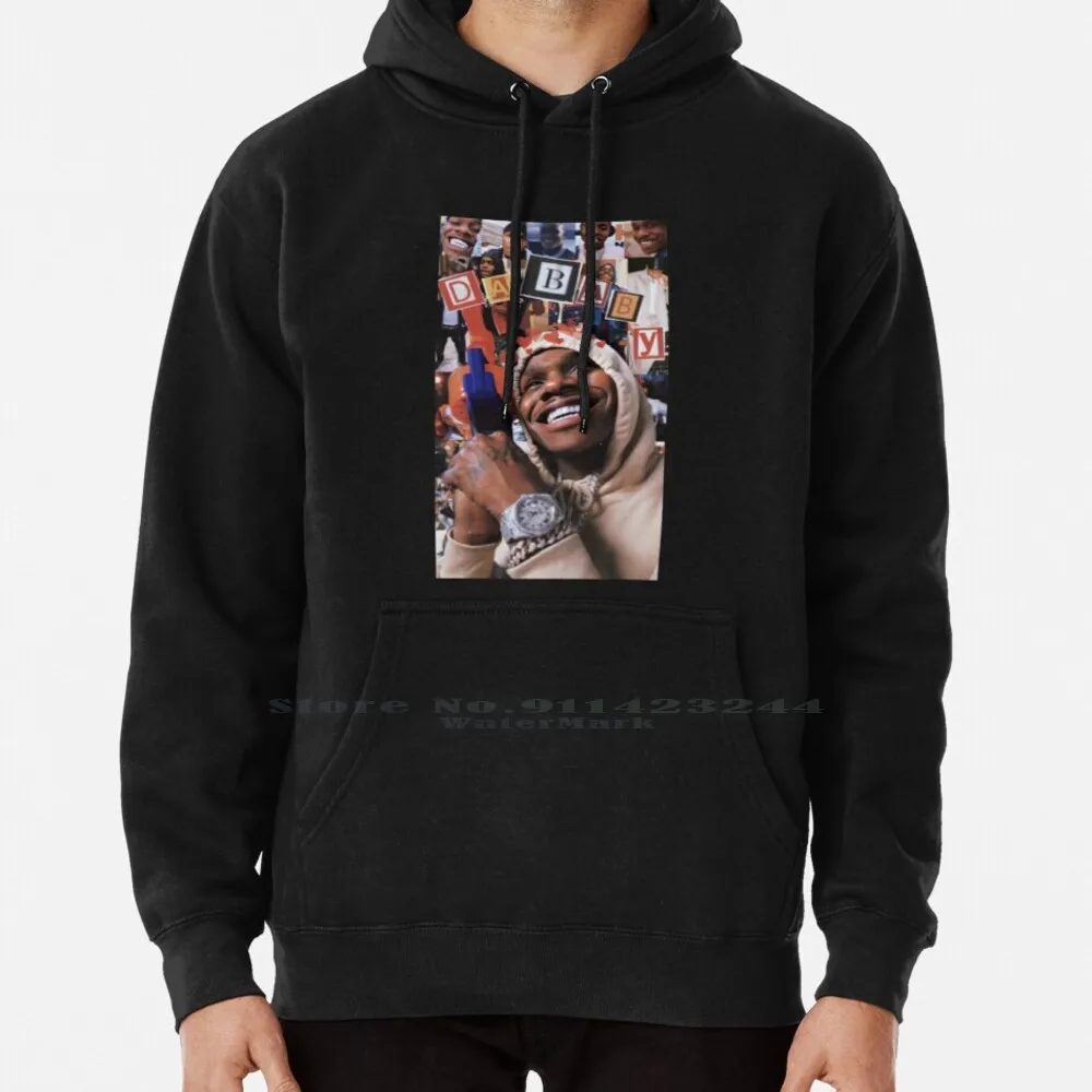 Dababy Hoodie Sweater 6xl Cotton Collage Kirk Im Da Truth Baby Intro Type Beat