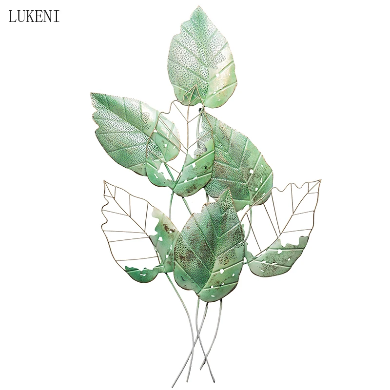 

Light Luxury Wall Creative Decoration Pendant Metal Wall Hanging Nordic Wrought Iron Background Wall Decoration Ornaments