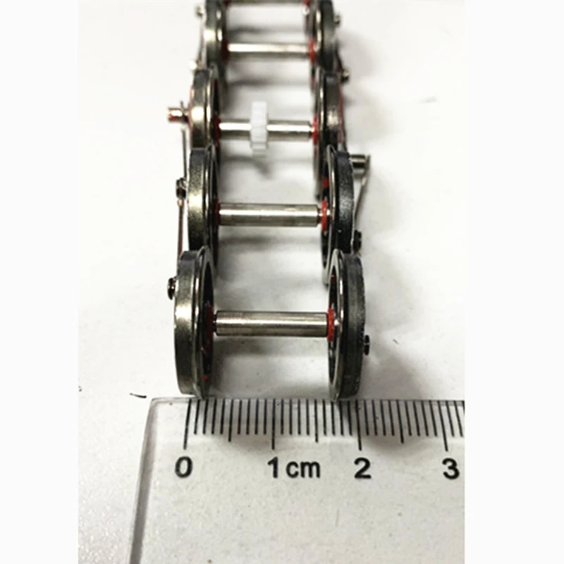HO1/87 Accessories Steam Locomotive Simulation Model Accessories Metal Moving Wheel Set Wheelset Assembly