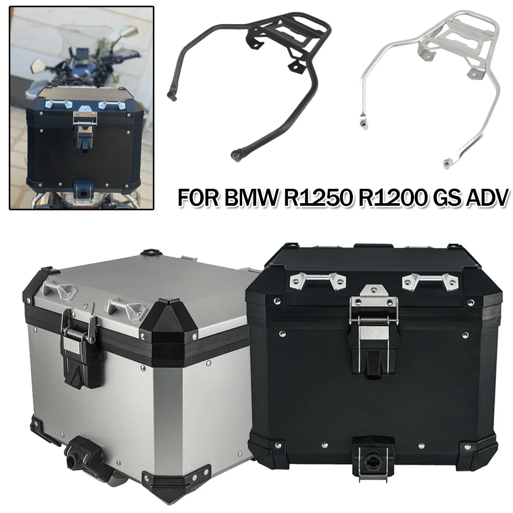 Motorcycle Top Case Aluminum Tail Box Luggage Rear Trunk Bracket For BMW R1200GS Adventure R1250GS R1200 R1250 GS 2013-2021 2022