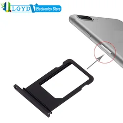 Reemplazo de bandeja de tarjeta para iPhone 7 Plus, reparación de soporte de tarjeta SIM