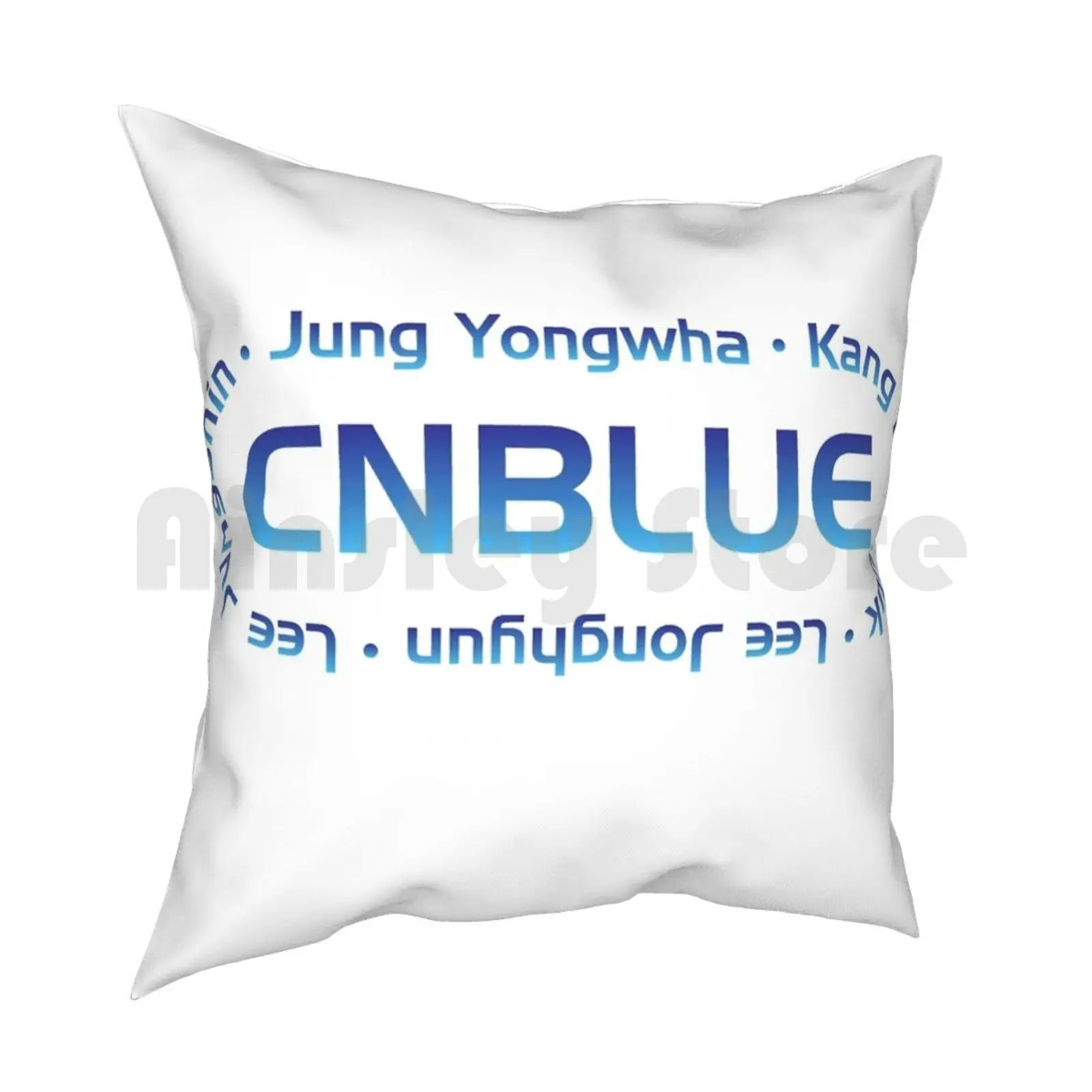 Cnblue Pillow Case Printed Home Soft Throw Pillow Cnblue Yongwha Jung Yongwha Jonghyun Lee Jonghyun Minhyuk Kang Minhyuk