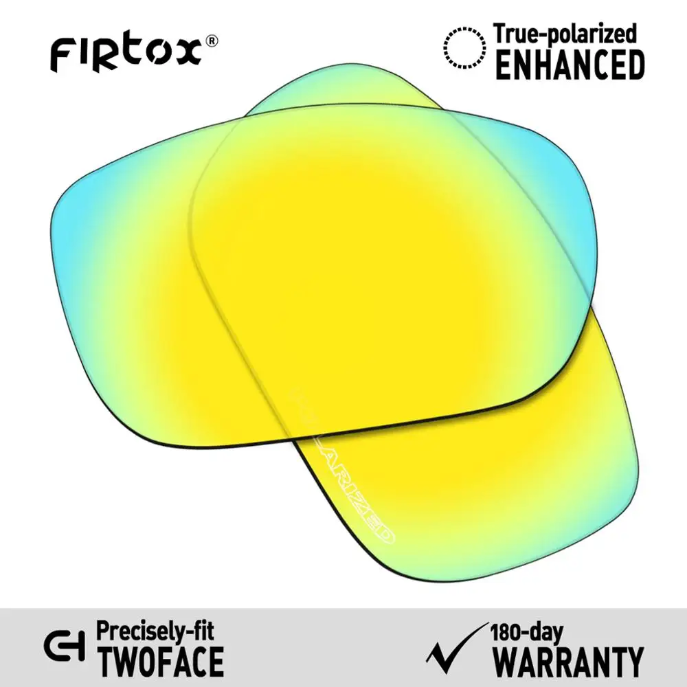 Firtox Anti-Seawater Polarized Lenses Replacement for-Oakley TwoFace OO9189 Sunglasses (Lens Only) - Multiple Colors