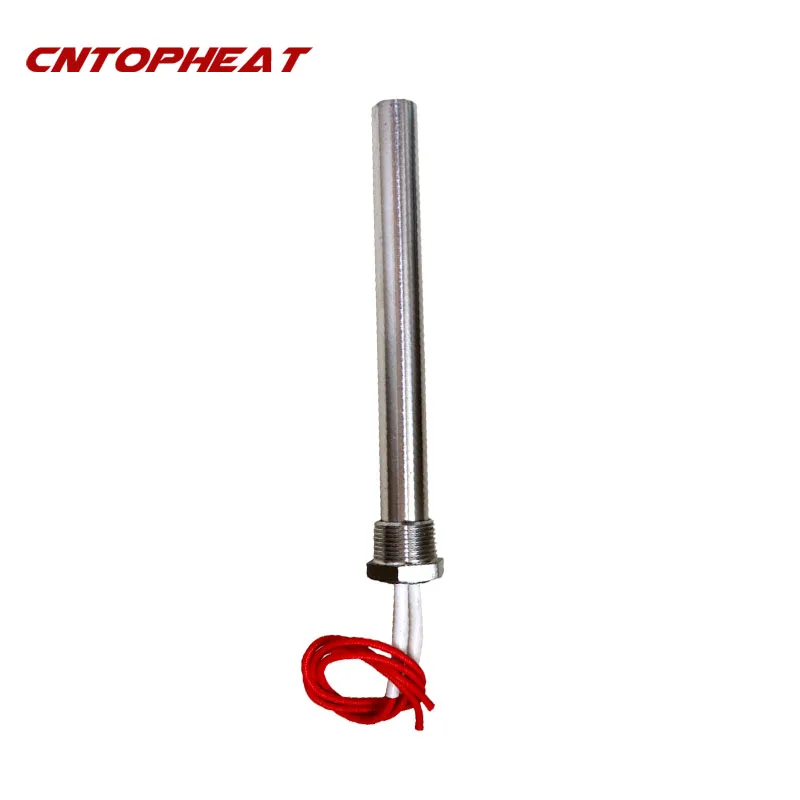 72 فولت سخان خرطوشة 1/2 "الموضوع SUS304 500 واط/1000 واط الفولاذ المقاوم للصدأ 304 عنصر التدفئة الغمر سخان المياه
