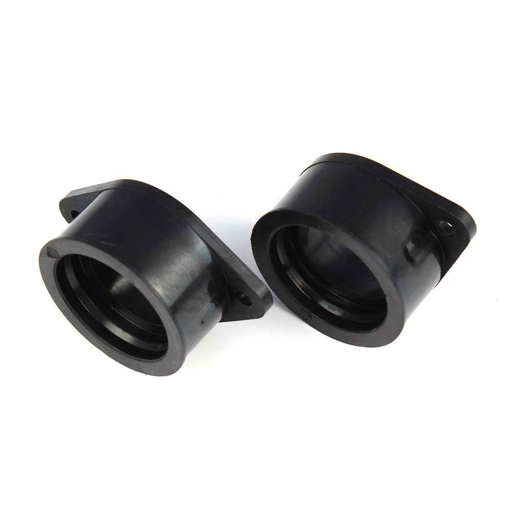 2 Pcs Motorcycle Carburetor Intake Manifold Adapter Joint Boots Set For Kawasaki KZ250 KZ440 KZ 250 440 1980 - 1983
