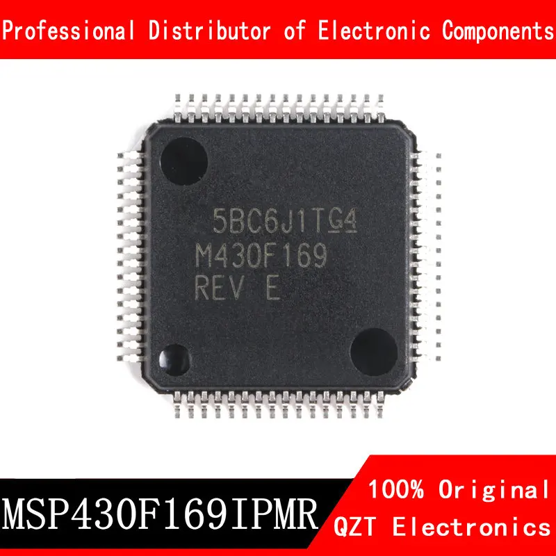 5pcs/lot MSP430F169IPMR MSP430F169 LQFP-64 new original In Stock