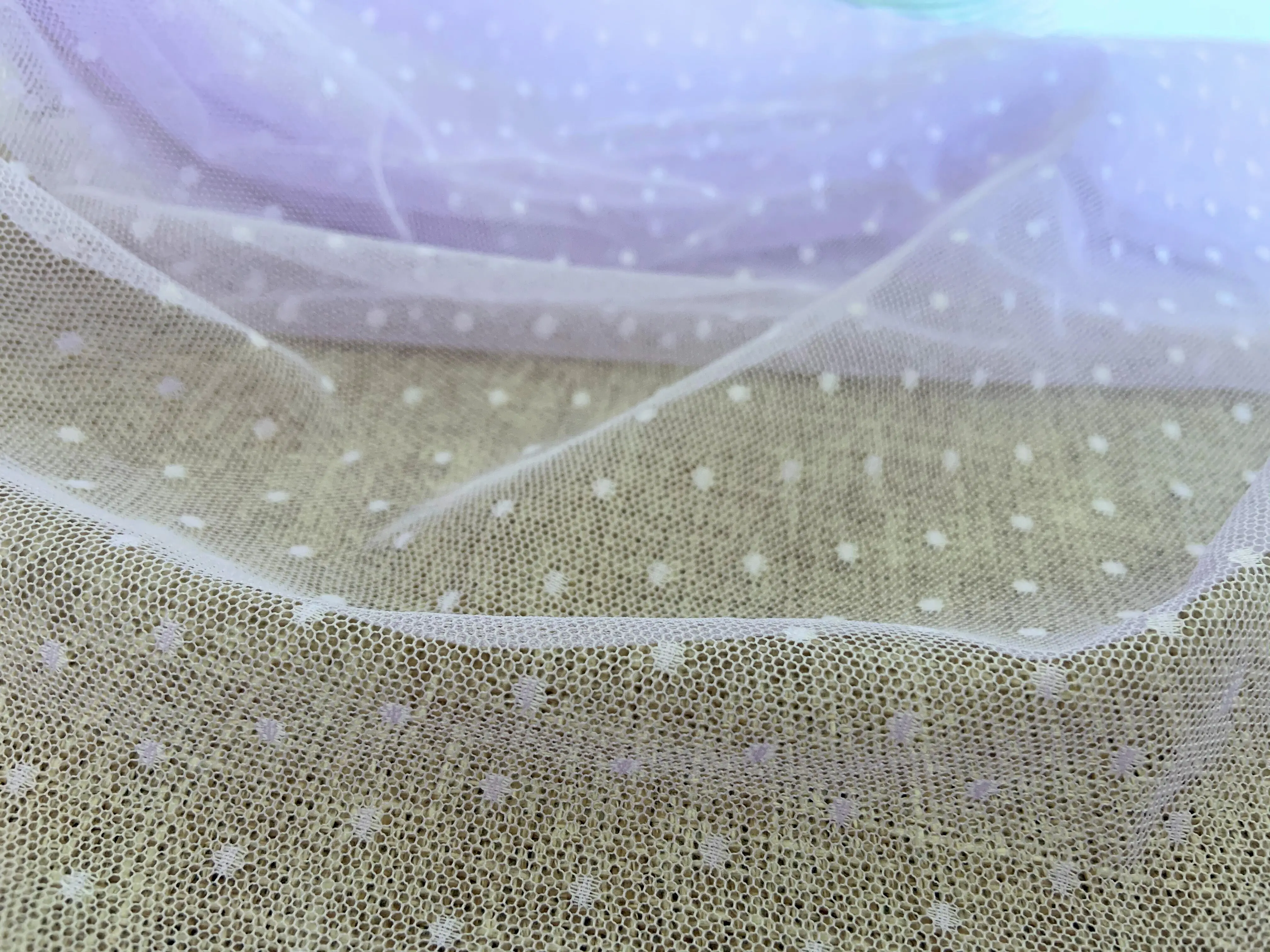 5 yards Soft Mesh Fabric with dot Tulle Skirt For Birthday Event Party Supplies for Wedding Decoration woman blouse and dress