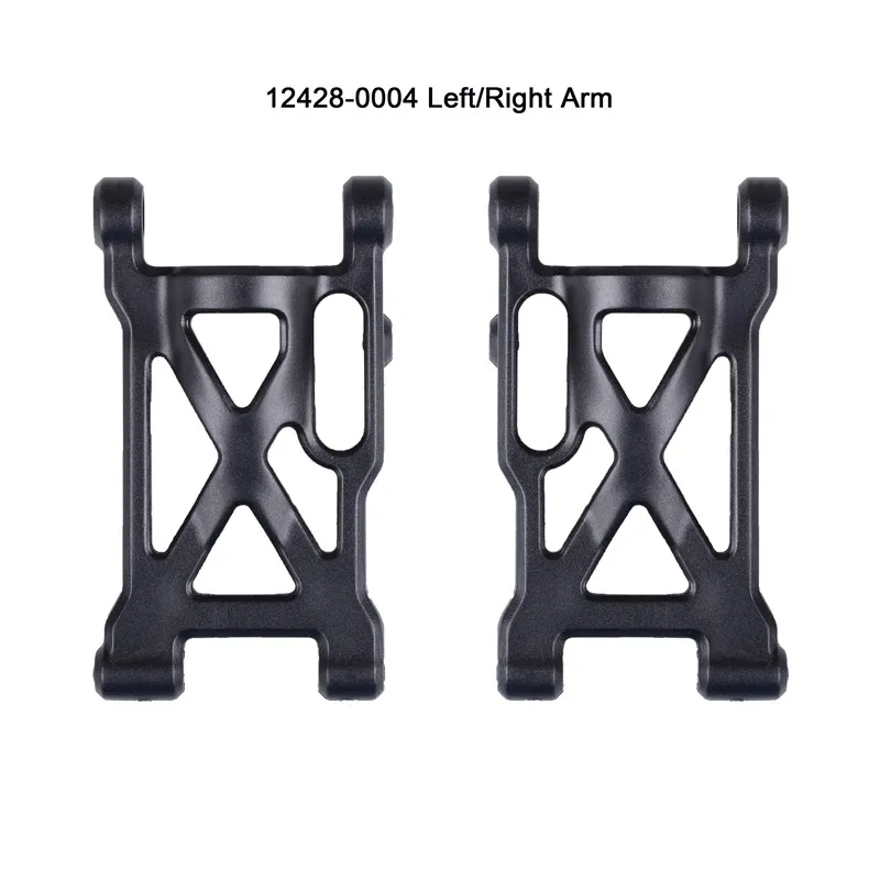 Piezas de repuesto originales para coche teledirigido, eje trasero, brazo, caja delantera de onda, engranaje, conexión, suspensión, Wltoys 12428,