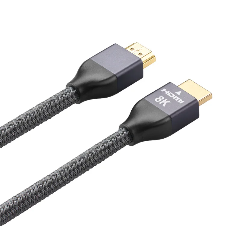 HDMI 2.1รุ่น2.1 TV Monitor สาย HDMI 8k60HZ คอมพิวเตอร์การเชื่อมต่อ HDMI HD สาย