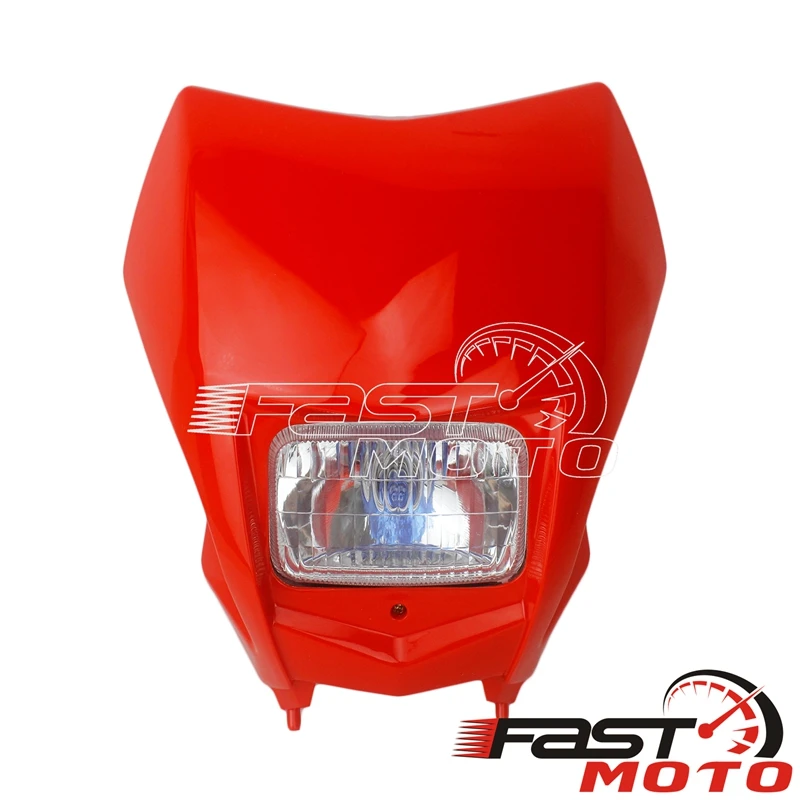 Motocross Headlight Dirt Bike Head Lights For Honda CRF250F CRF150F CRF 150F 250F CRF XR 150 230 250 450F R L Supermoto Headlamp