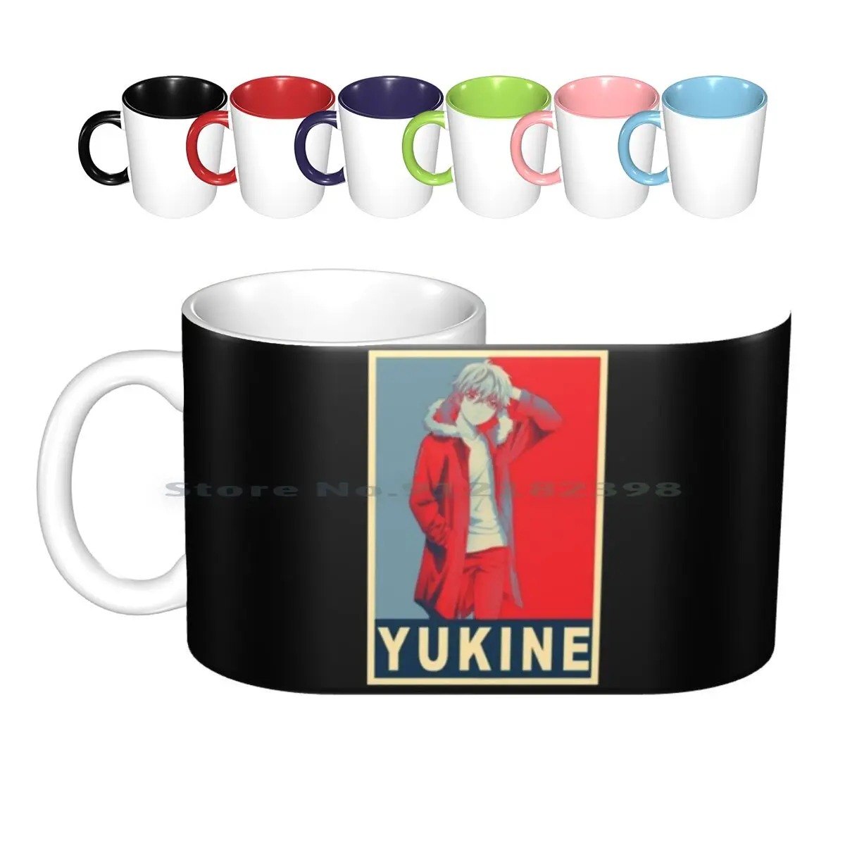 Yukine-Poster Ceramic Mugs Coffee Cups Milk Tea Mug Yukine Yukine Noragami Noragami Yukine Noragami Noragami Anime Noragami