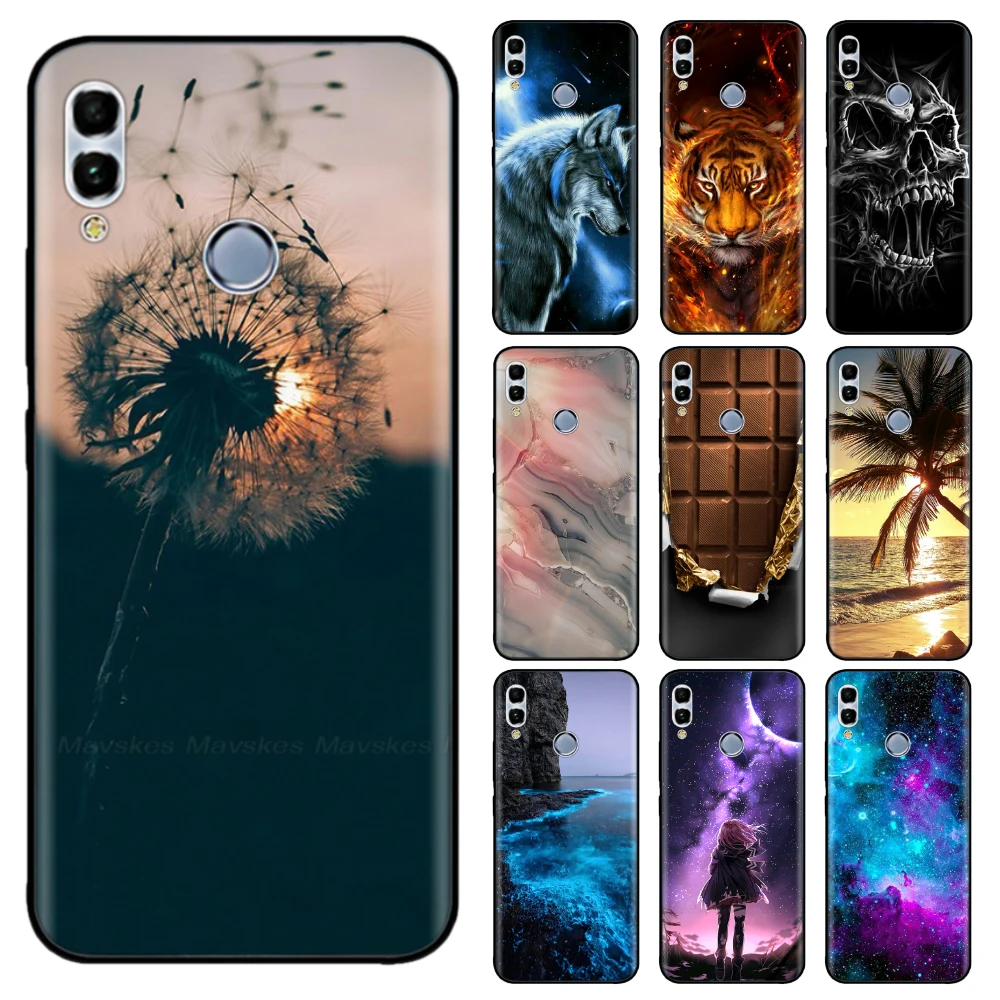 For Huawei P Smart 2019 Case Soft TPU Silicone Phone Case For Huawei P Smart 2019 Back Cover POT-LX3 POT-LX1 6.21