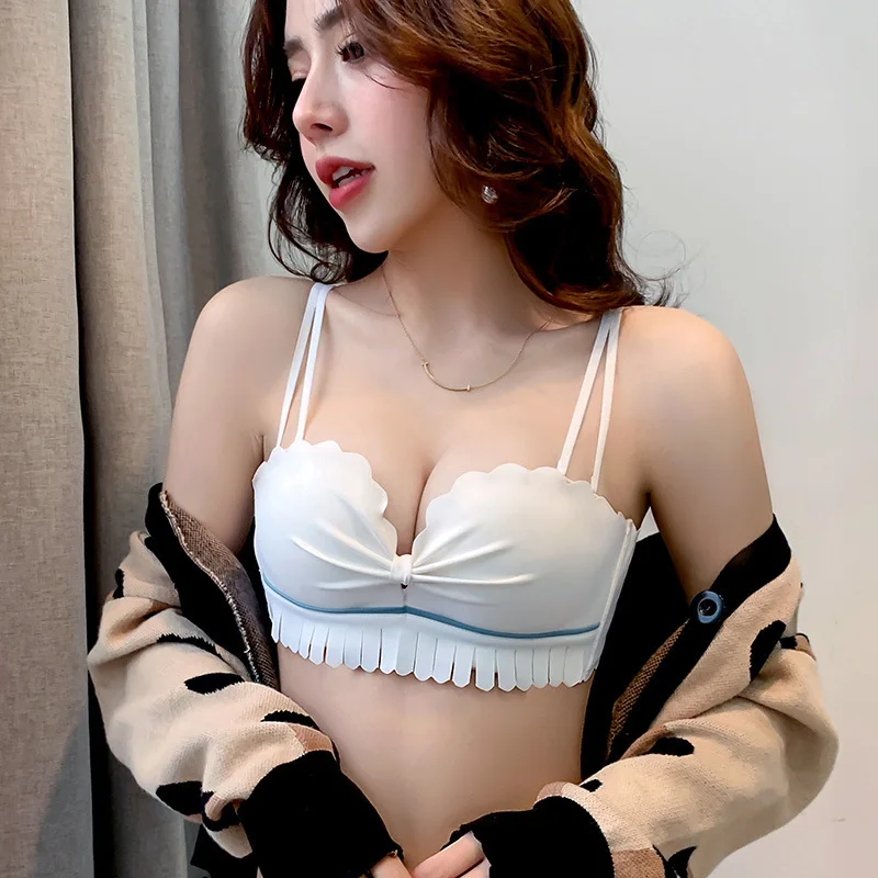 

Brassiere Light Refreshing Lingerie Femme Small Breast Gather Bras Sexy Smooth Comfy Top Women Intimates Underwear & Sleepwears