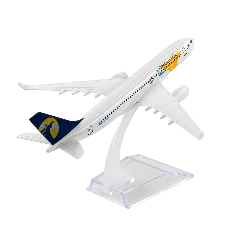 Avião mongol 1/400, aeronave aérea para crianças, avião de liga b767, modelo de brinquedo, decoração, presente para crianças, coleção, 767