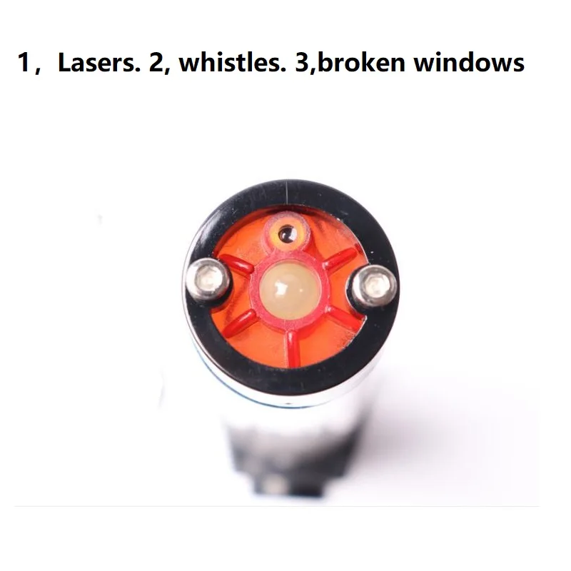 30CM Multi-functional Baton Laser Whistle Buzzer Broken Window magnetic Fire Emergency Evacuation Traffic Warning Light