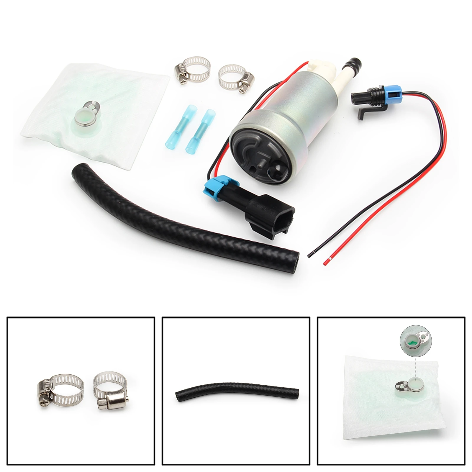 Artudatech 525lph F90000285 Hellcat Fuel Pump & Install Kit E85 Compatible Fit For Walbro TI Car Accessories