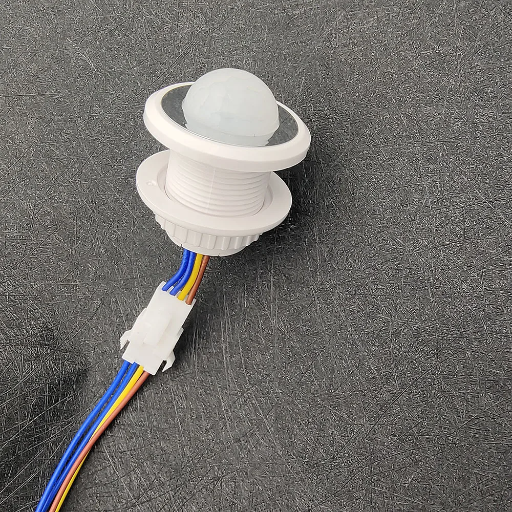 LED 110V 220V PIR 적외선 모션 센서 스위치 자동 On Off 조명 스위치 PIR 센서 감지기 스마트 스위치