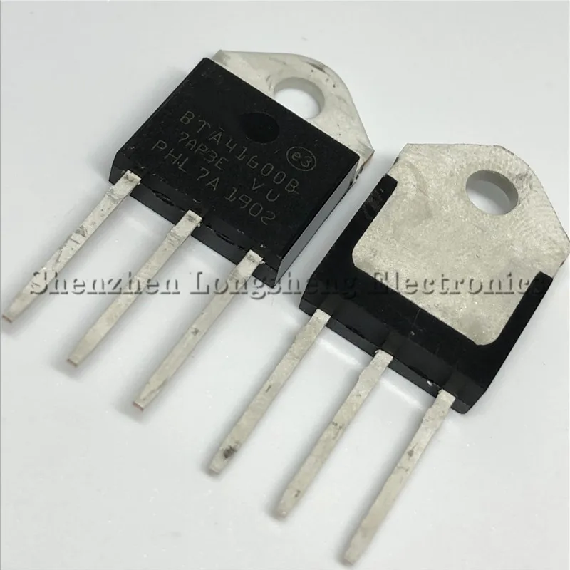 

200 шт./лот BTA41-600B BTA41600B TO-3P 41A / 600V triac big chip