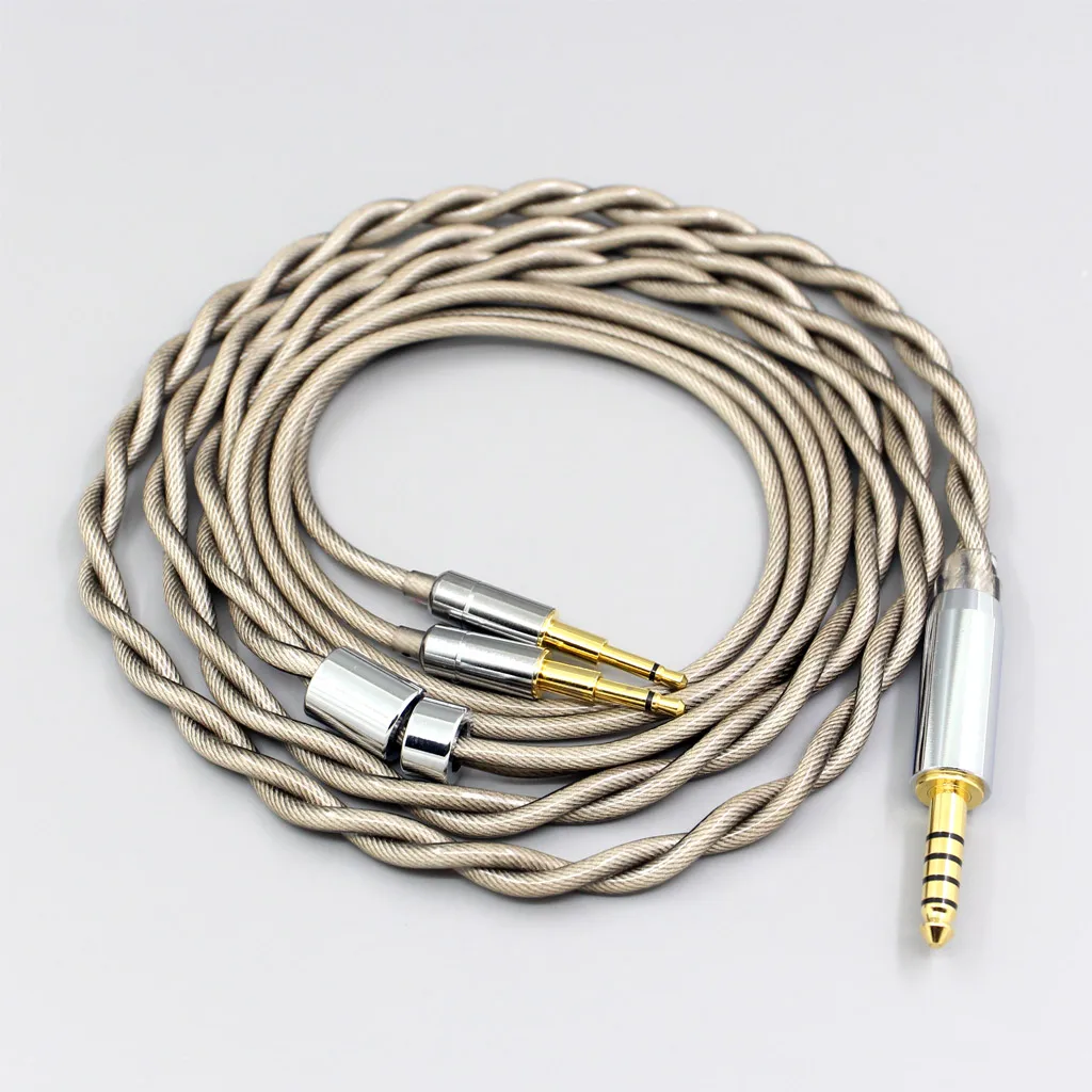 Type6 756 core 7n Litz OCC كابل سماعة أذن مطلي بالفضة لهاتف oppo PM-1 مستو مغناطيسي 1 أكثر H1707 Sonus Faber Pryma LN007853