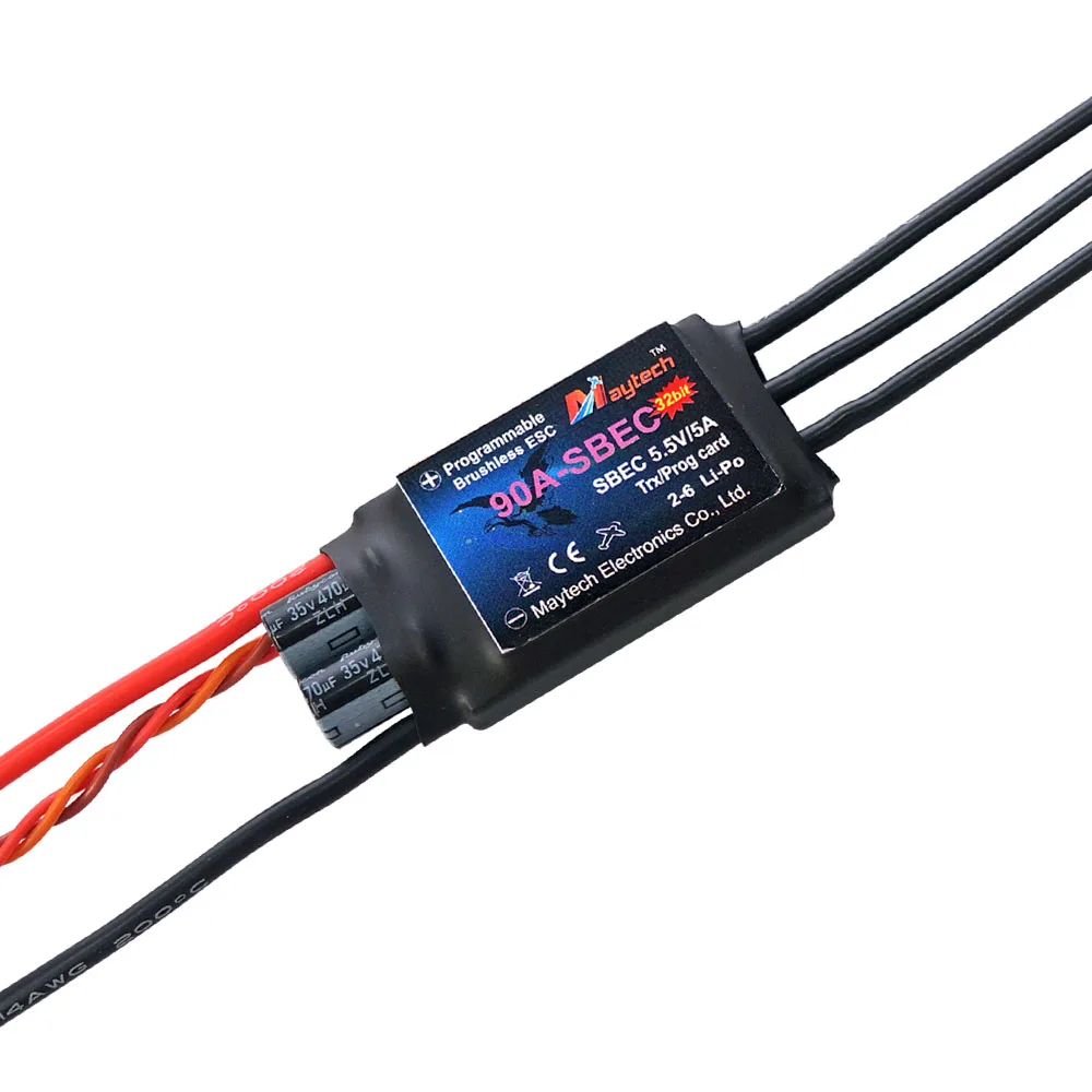 

Maytech 90A 6S 25V ESC Rc самолет планер самолет электродвигатель регулятор скорости для реактивного двигателя