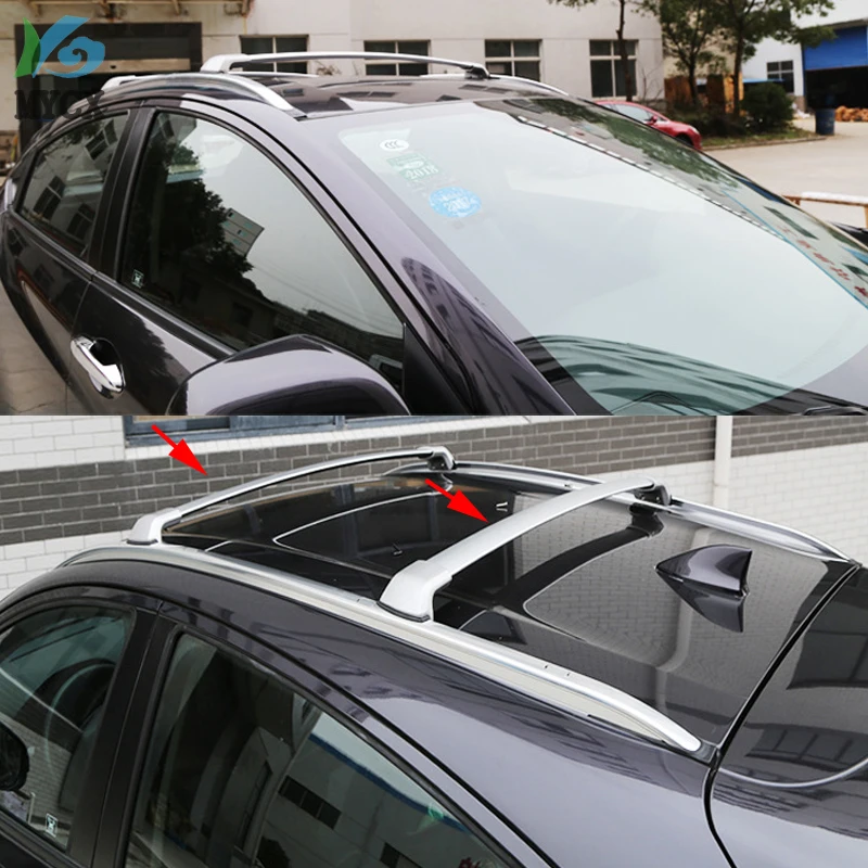 Новое поступление для Honda HR-V HRV X-RV Vezel, багажник на крышу, багажник на крышу 2014-2018. Утолщенный алюминиевый сплав