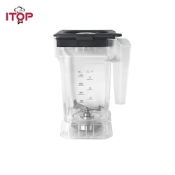 ITOP 1.5L Jar Assembly Blender Cup For Blender Stainless Steel Blade Sutiable For BD9001&BD9003