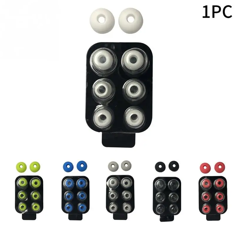 4 Pairs/set In Ear Noise Isolated Soft Anti Slip Removable Earbuds Tip With Box Spared Silicone Replacement For Beats Power3
