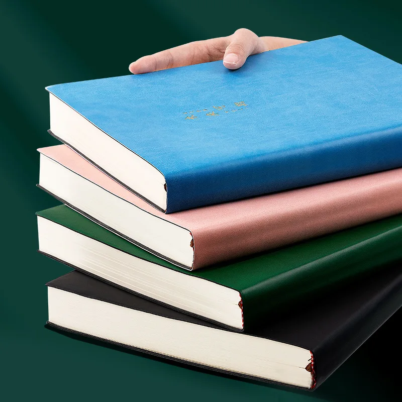 

Блокнот A4/A5/A6/B5, утолщенный студенческий блокнот из мягкой кожи с горизонтальной линией, супертолстый мультяшный блокнот для рисования, Рождественский подарок