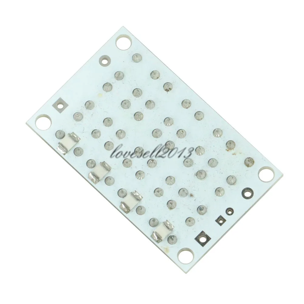 DC 3V-5V 12 LED Super Bright White LED Piranha Board Night LED Lights Lamp Module Board Diy Kit