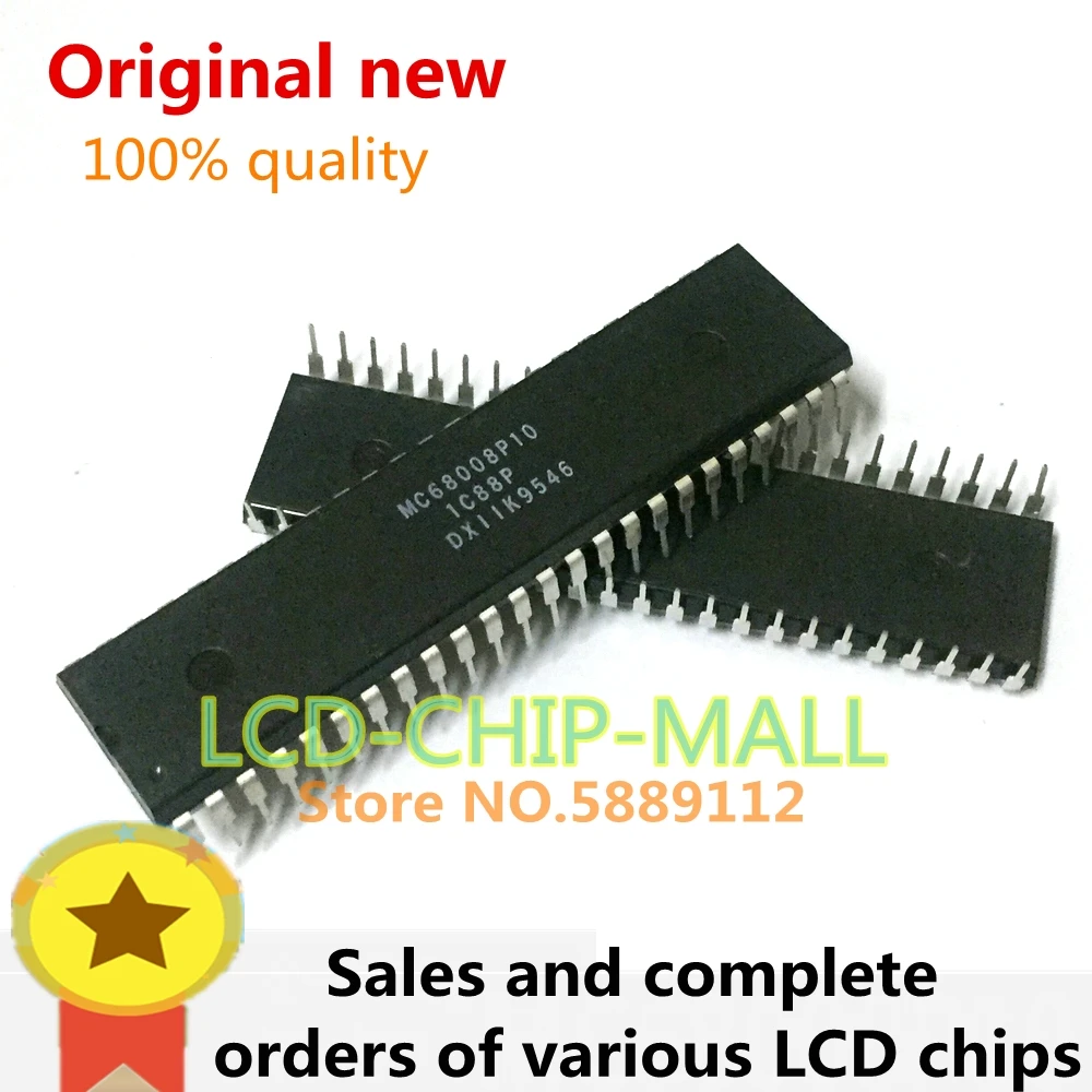 

1PCS MC68008P10 DIP48 MC68008 IN STOCK 100%GOOD