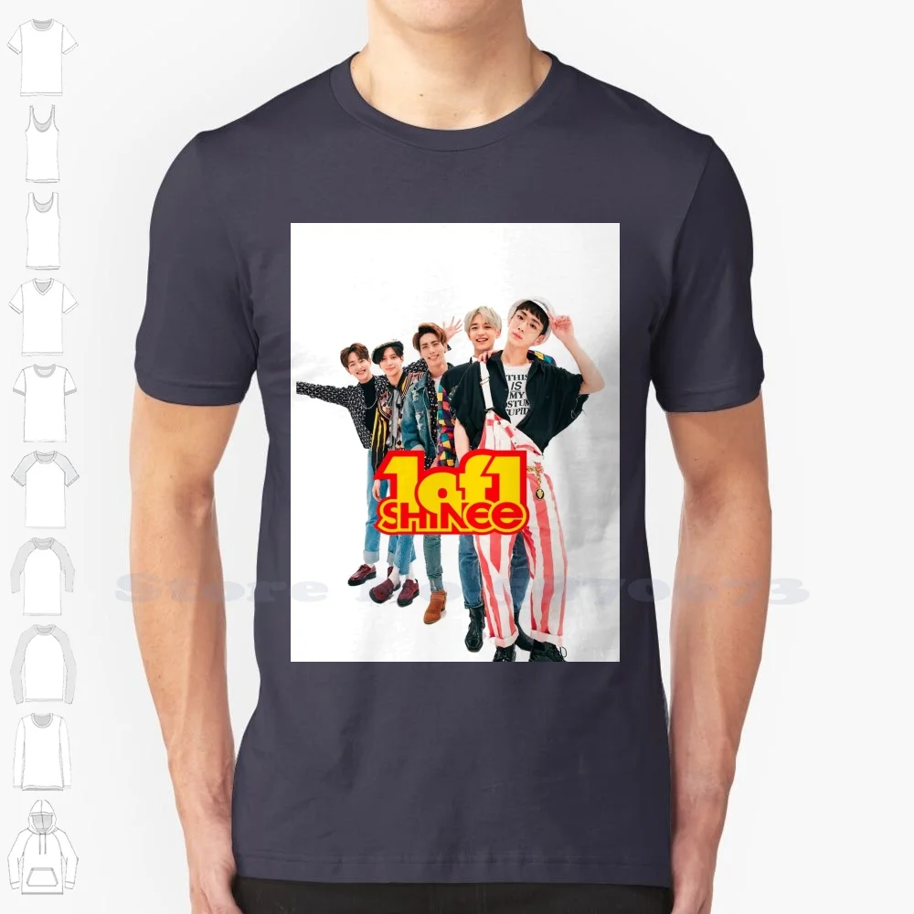 Shinee 1o . Custom Funny Hot Sale Tshirt Shinee Kpop K Pop Korea Korean Jonghyun Minho Key Onew Taemin Boygroup Tumblr Tumblr