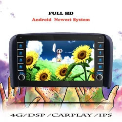 Car Radio For Volvo S80 1998 1999 2000 2001 2002 2003 2004 2005 2006 Android Multimedia Player Navigation GPS DVD Tape Recorder