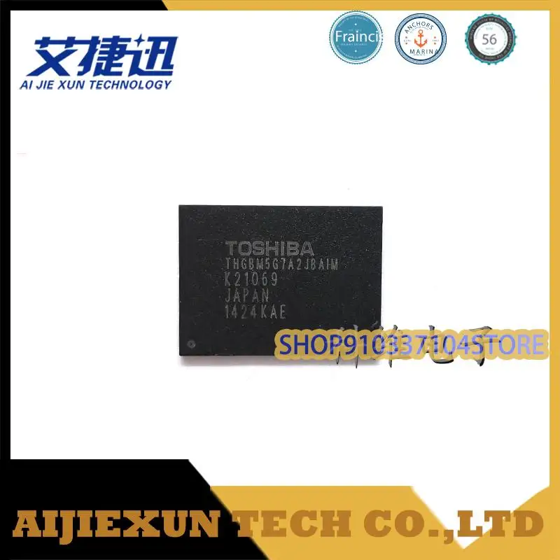 2pcs/lot THGBM5G7A2JBAIM 169pins 16G memory IC chips new and origianl