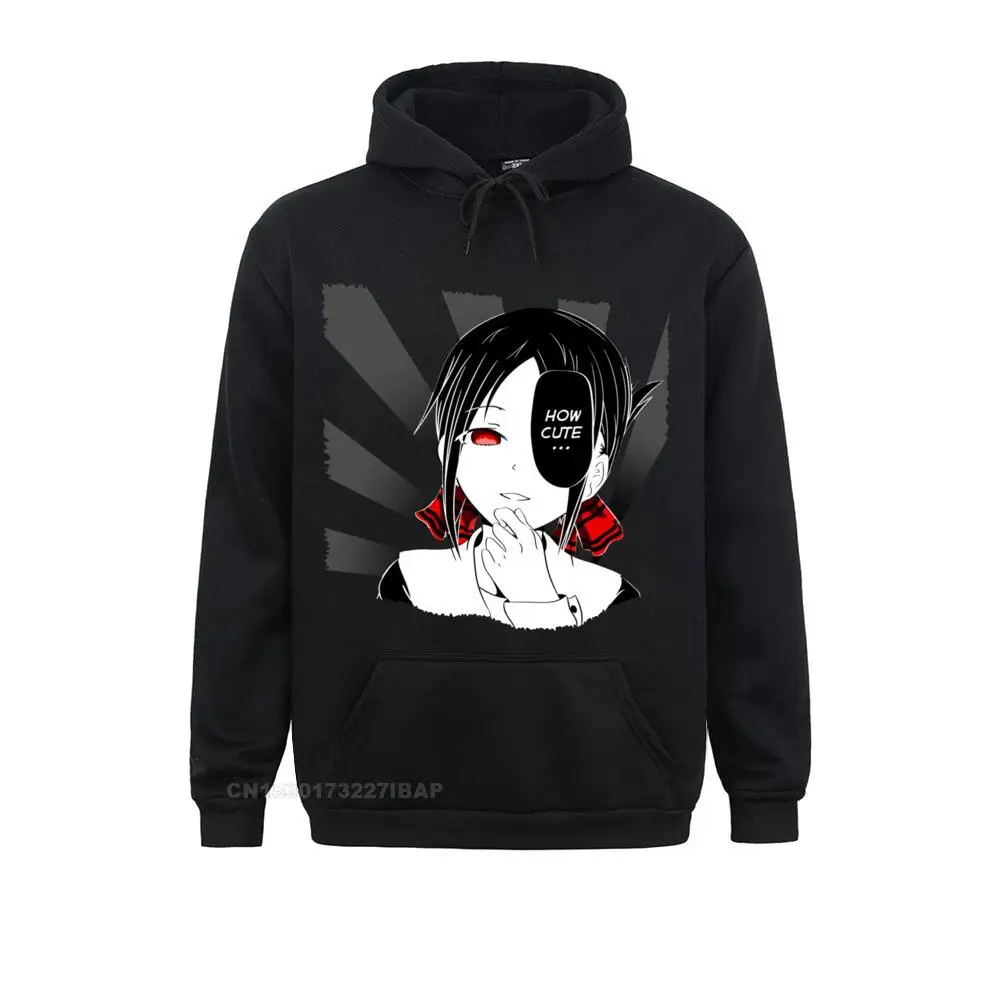 

How Cute Anime Kaguya Sama Love Is War Shinomiya Kaguya Homme Harajuku Hoodies For Camisas Cool Man Polyester Clothes O-Neck