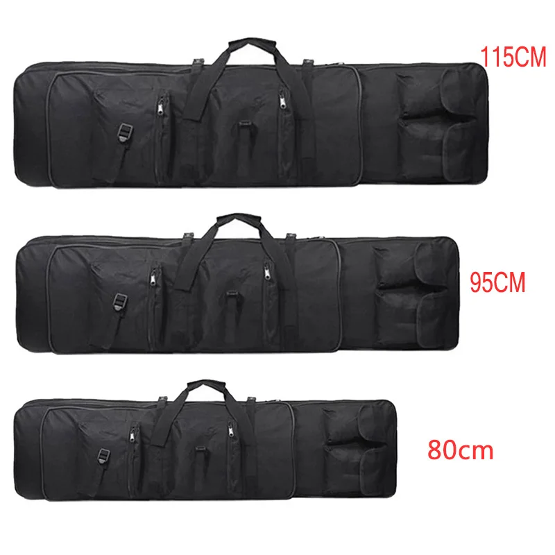 Tactical 80cm 100cm 120cm Gun Rifle Bag Case Hunting Shotgun Gun Carry Protection Backpack Outdoor Shoulder Bag