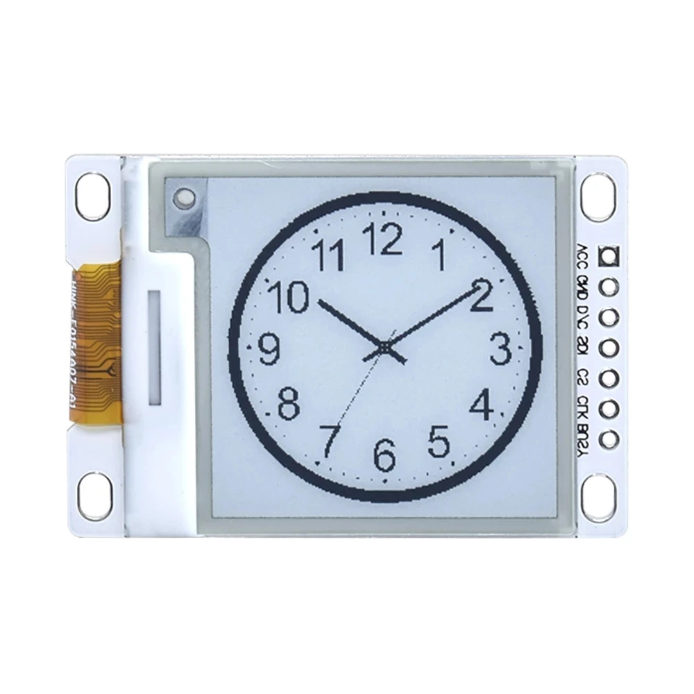 1.54 Inch E-Papier Module E-Ink Display Screen Module Zwart Wit Kleur Spi Ondersteuning Global/Deel refresh