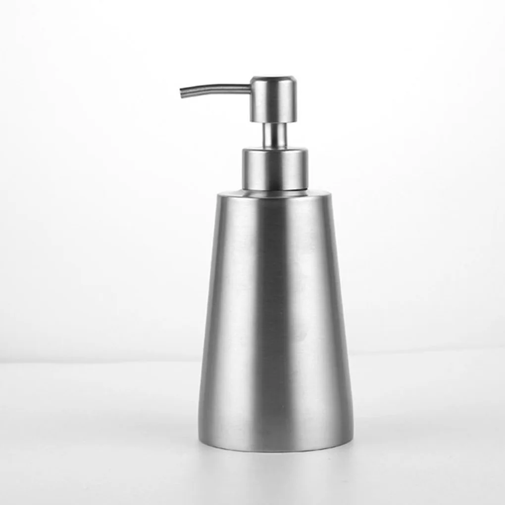 Dispensador de bomba de jabón líquido de manos, boquilla para baño, cocina, fregadero de espuma de acero inoxidable, accesorios de baño